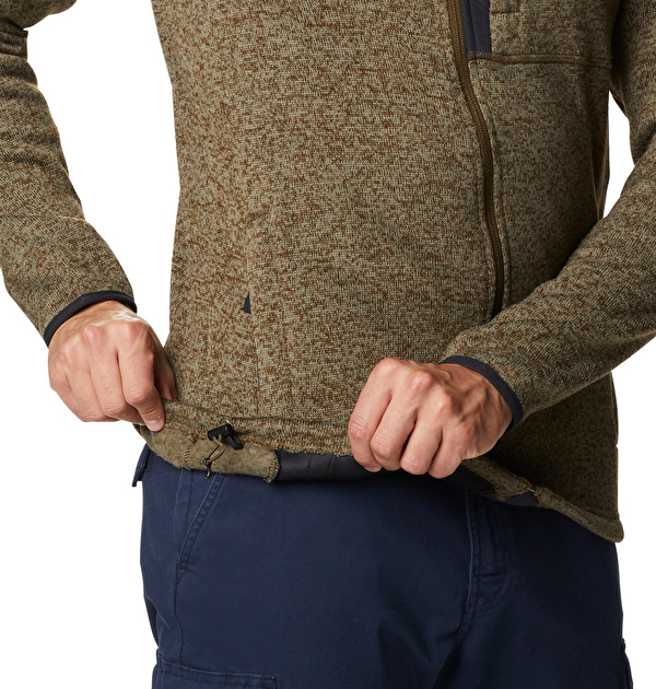 Sweater Weather™ Erkek Tam Fermuarlı Polar Üst