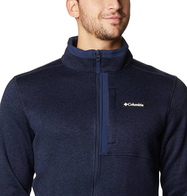 Sweater Weather™ Erkek Tam Fermuarlı Polar Üst