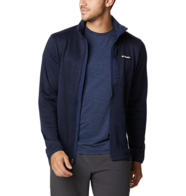 Sweater Weather™ Erkek Tam Fermuarlı Polar Üst