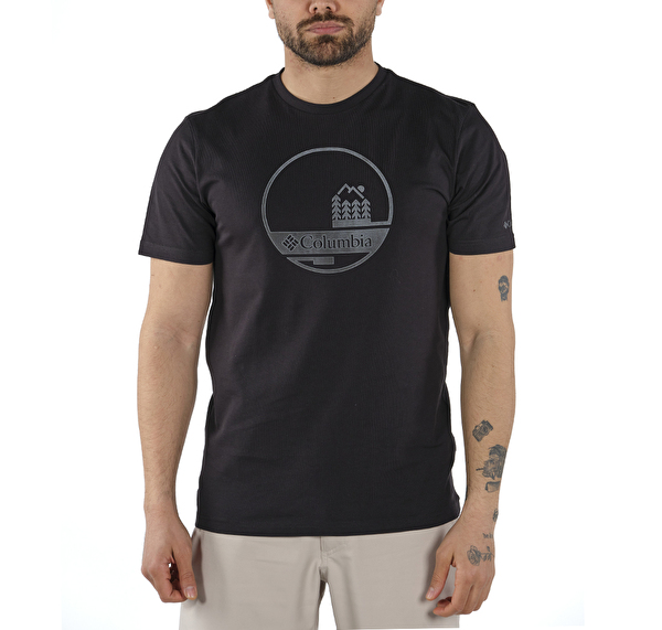 Outdoor Relief Graphic Kısa Kollu Erkek T-shirt