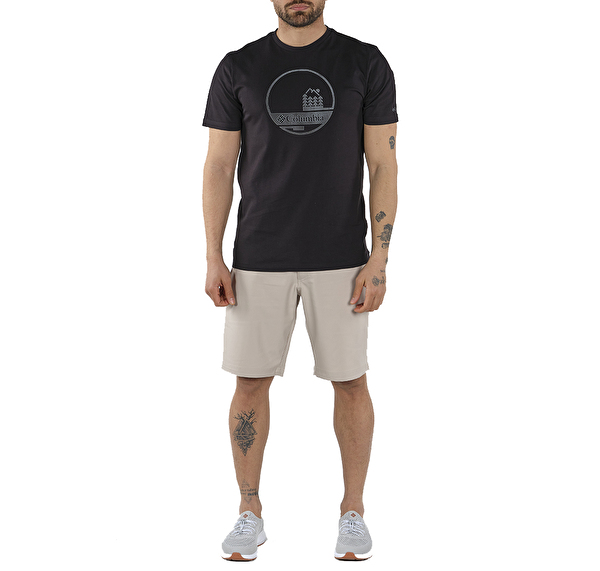 Outdoor Relief Graphic Kısa Kollu Erkek T-shirt