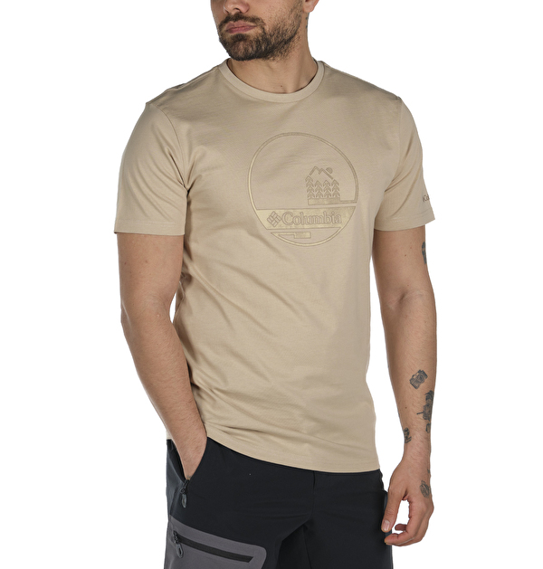 Outdoor Relief Graphic Kısa Kollu Erkek T-shirt