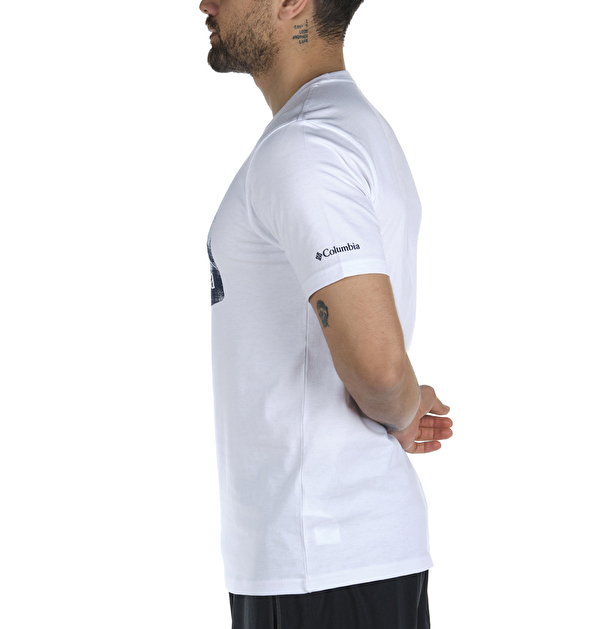 Hex Landscape Graphic Kısa Kollu Erkek T-shirt