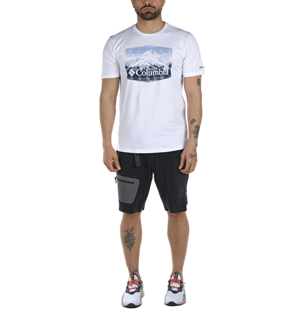 Hex Landscape Graphic Kısa Kollu Erkek T-shirt