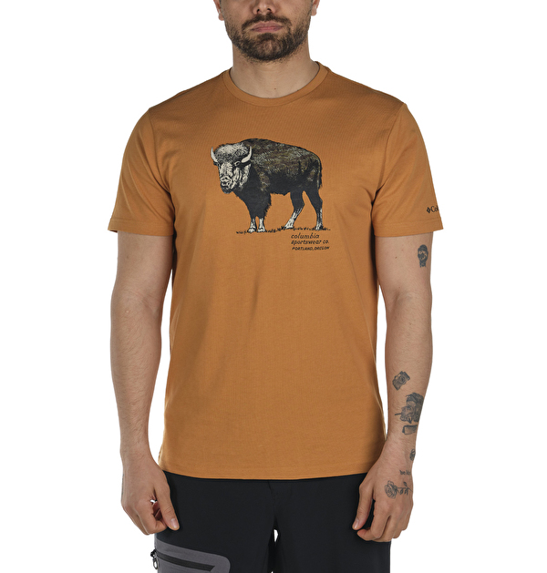 Range Roam Pattern Graphic Kısa Kollu Erkek T-shirt