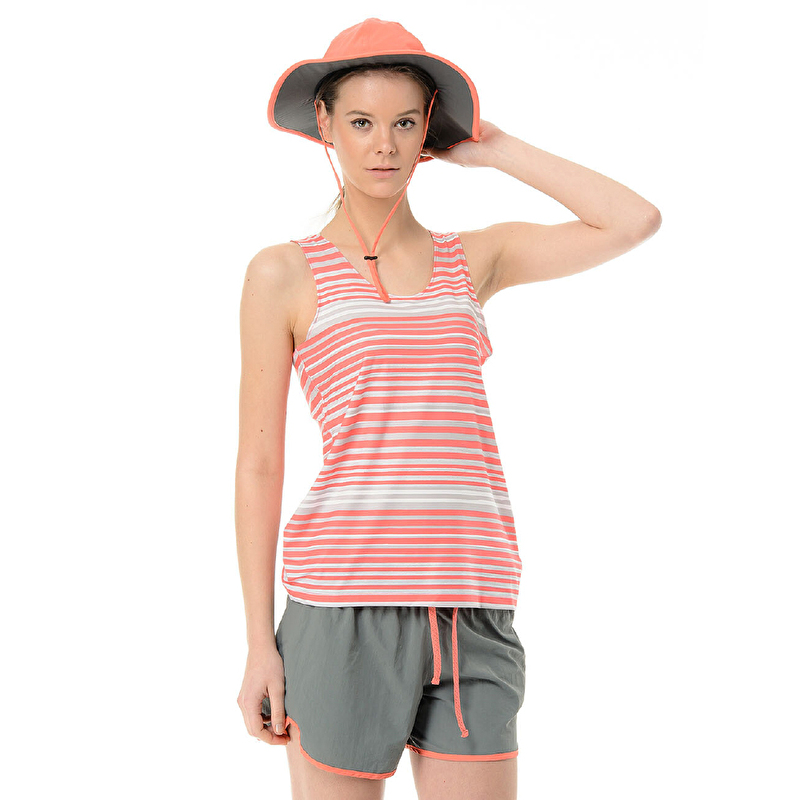 Siren Splash Print Tank Top Kadın Atlet