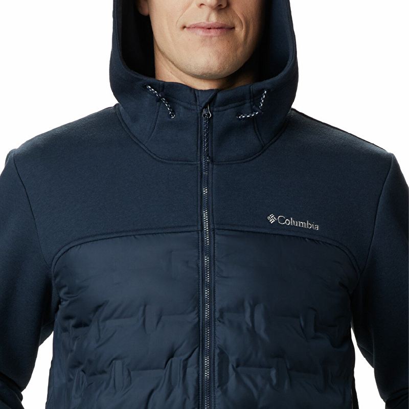 Tech Trail Hybrid Hoodie Erkek Polar