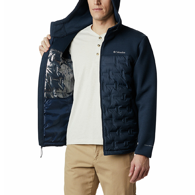 Tech Trail Hybrid Hoodie Erkek Polar