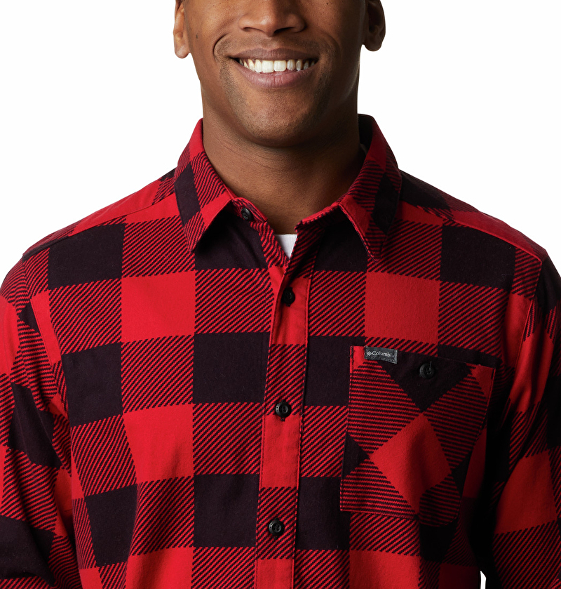 Outdoor Elements Printed Flannel Erkek Gömlek