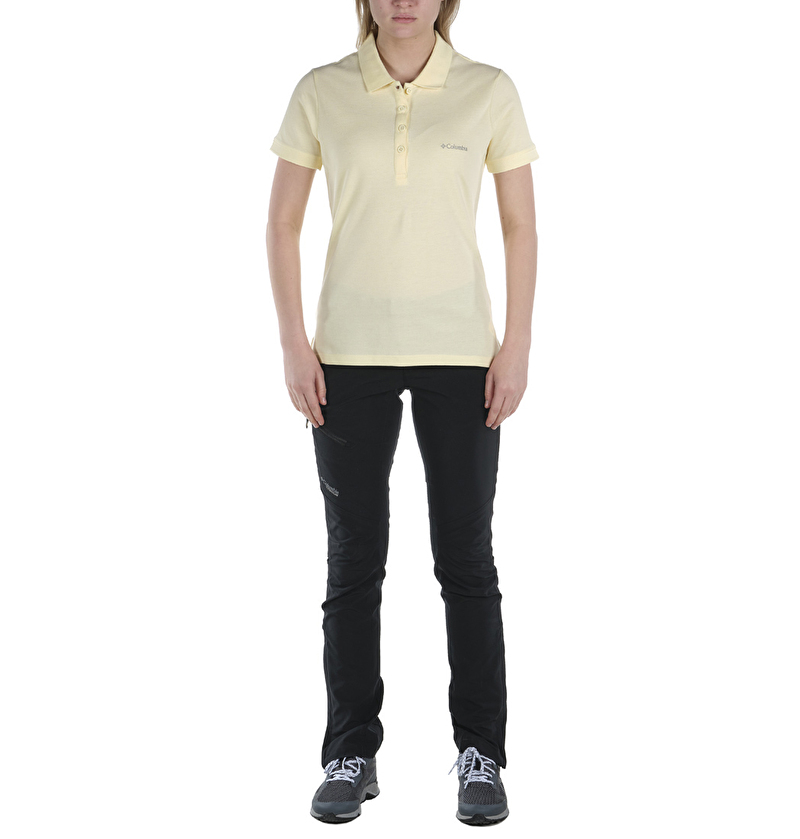 W Cascade Range Solid Kadın Polo T-shirt