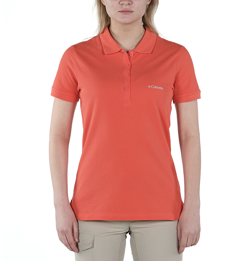 W Cascade Range Solid Kadın Polo T-shirt