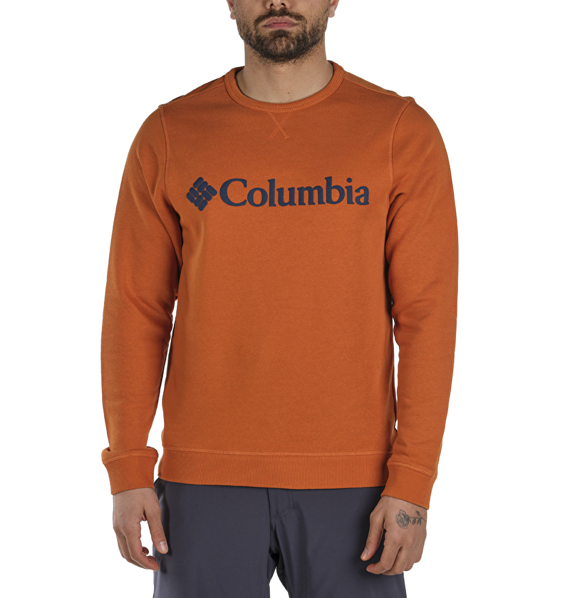 M Columbia Logo Erkek Sweatshirt