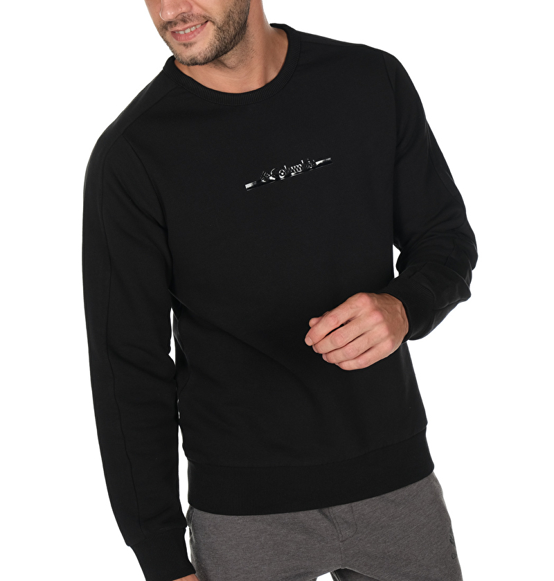 M Columbia Lodge Heavyweight Crew Erkek Sweatshirt