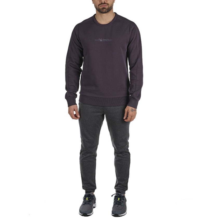 M Columbia Lodge Heavyweight Crew Erkek Sweatshirt
