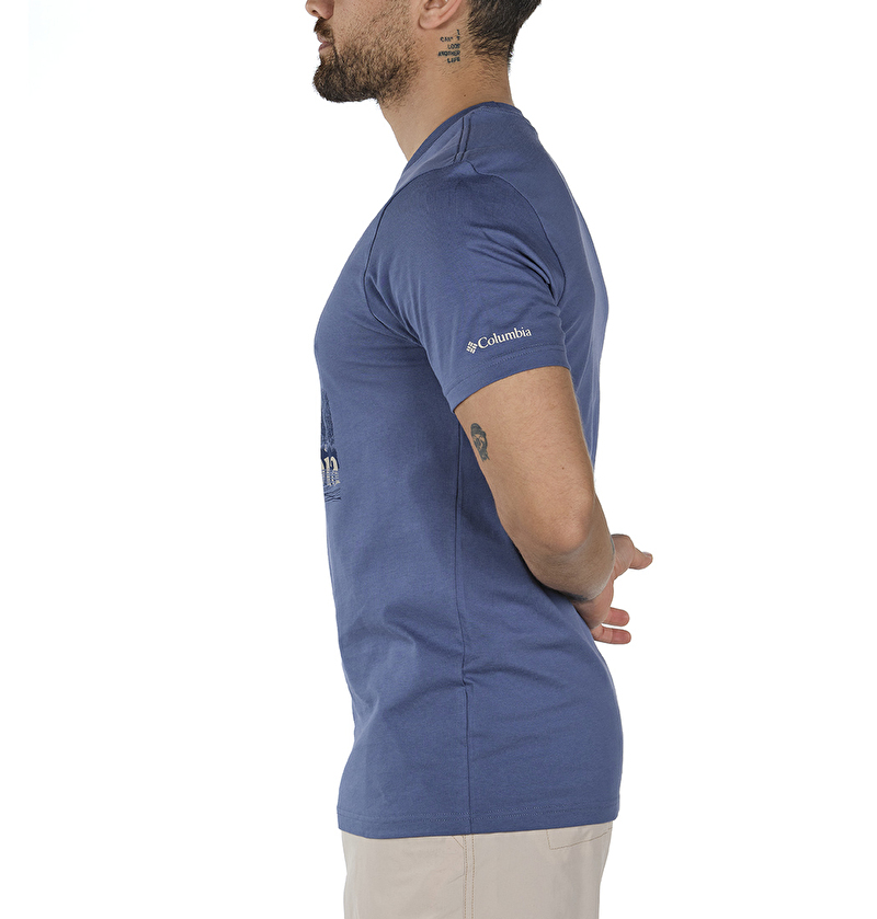 Basin Butte Graphic Kısa Kollu Erkek T-shirt