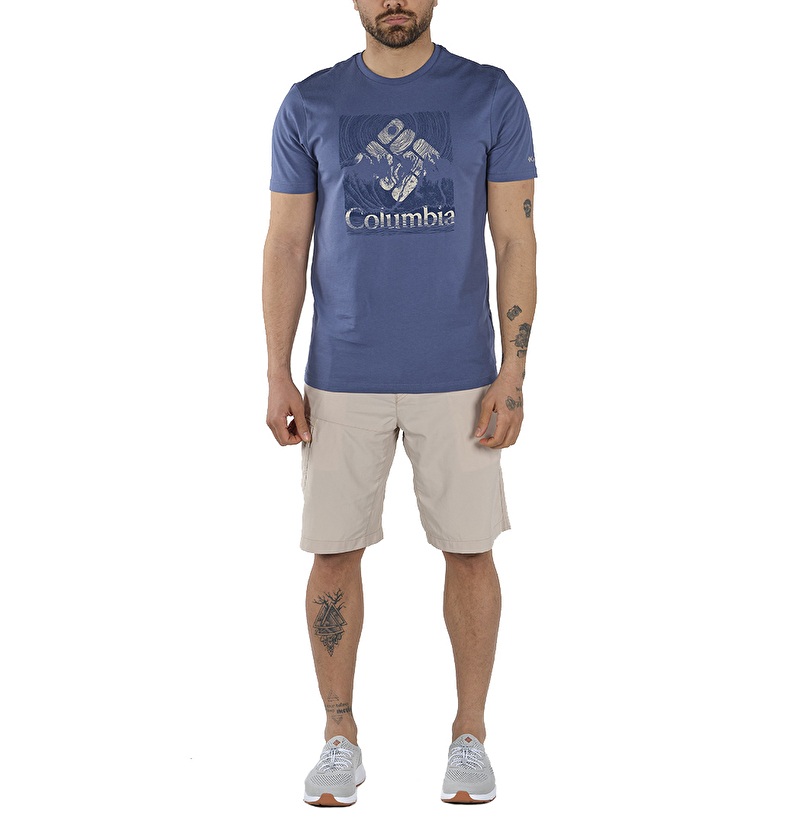 Basin Butte Graphic Kısa Kollu Erkek T-shirt