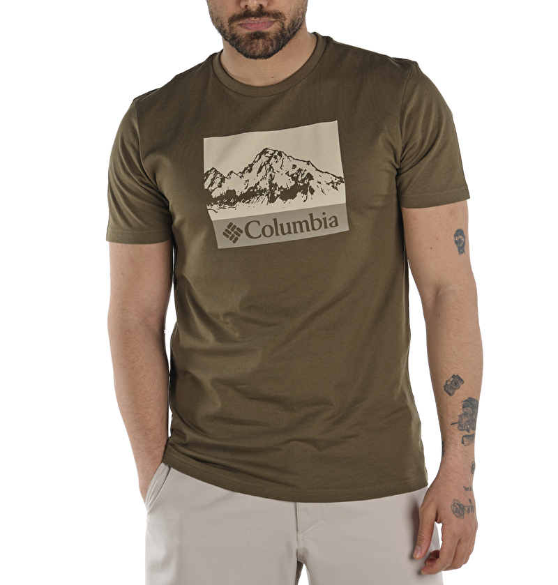 Hart Mountain Graphic Kısa Kollu Erkek T-shirt