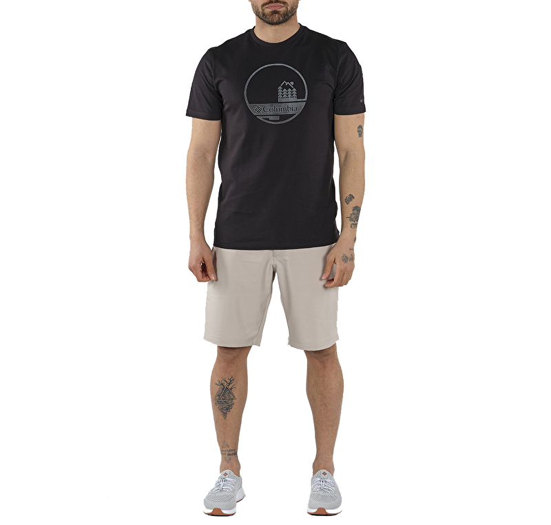 Outdoor Relief Graphic Kısa Kollu Erkek T-shirt