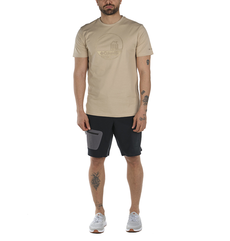 Outdoor Relief Graphic Kısa Kollu Erkek T-shirt