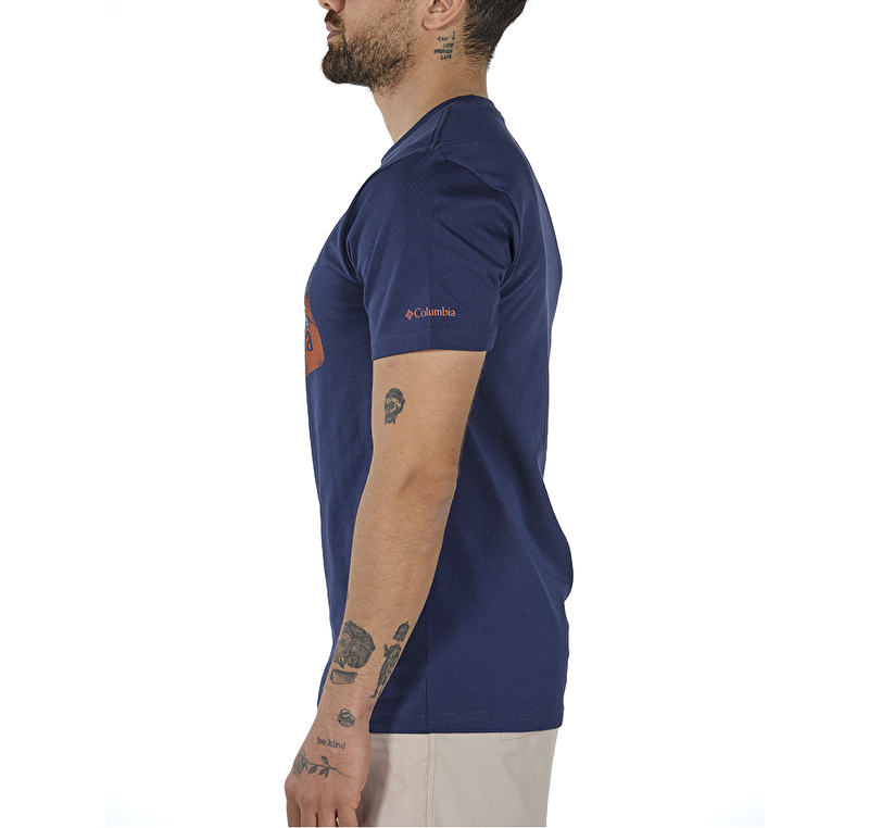 Hex Landscape Graphic Kısa Kollu Erkek T-shirt