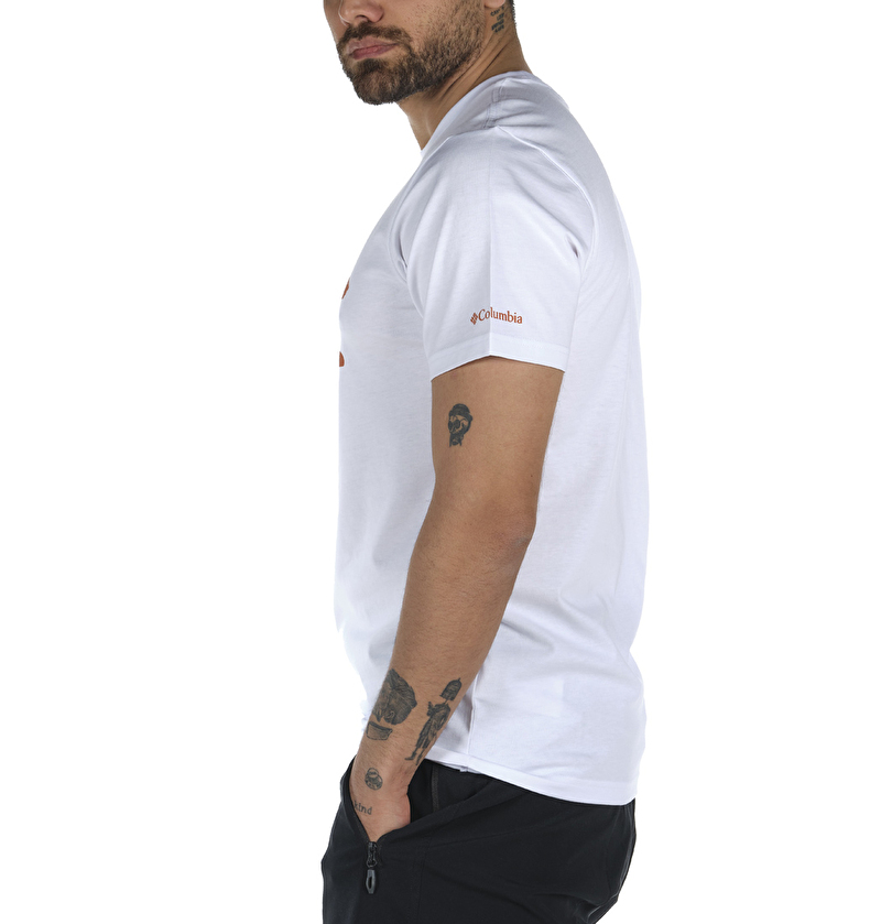 Bear Walk Bridge Graphic Kısa Kollu Erkek T-shirt