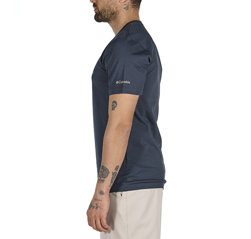 Bear Walk Bridge Graphic Kısa Kollu Erkek T-shirt
