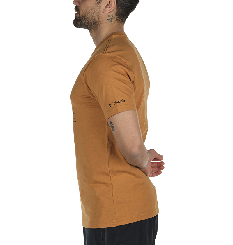 Range Roam Pattern Graphic Kısa Kollu Erkek T-shirt