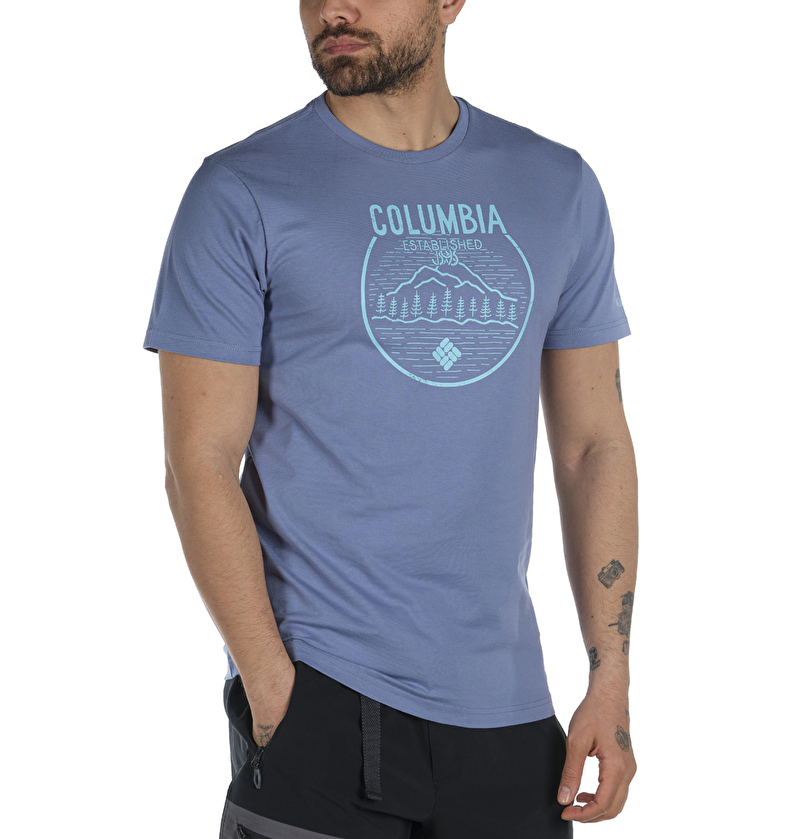 Neon Forest Graphic Kısa Kollu Erkek T-shirt