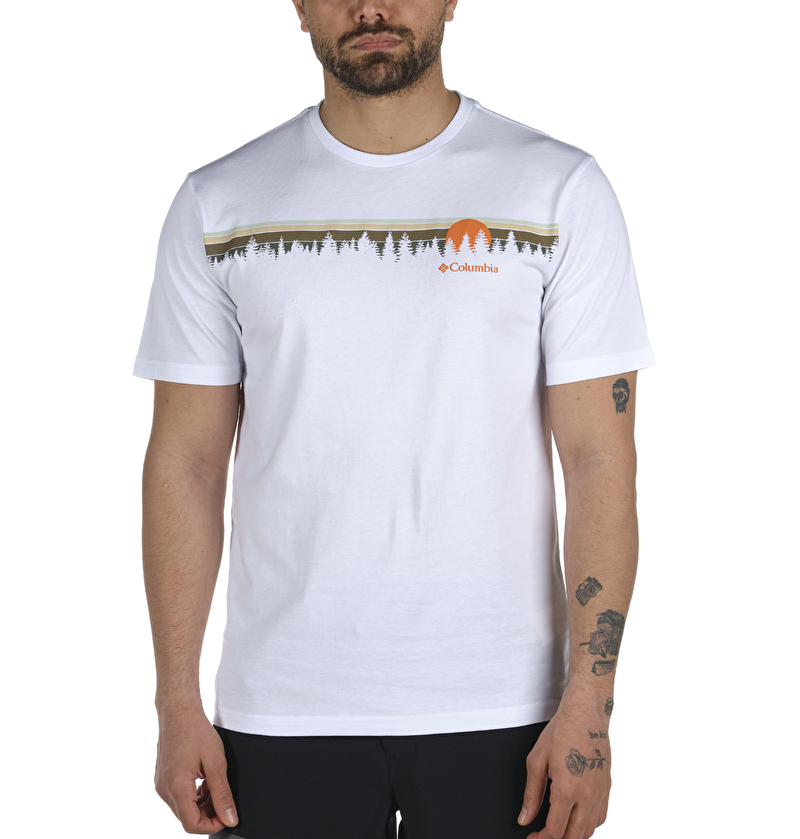 Solar Treeline Graphic Kısa Kollu Erkek T-shirt