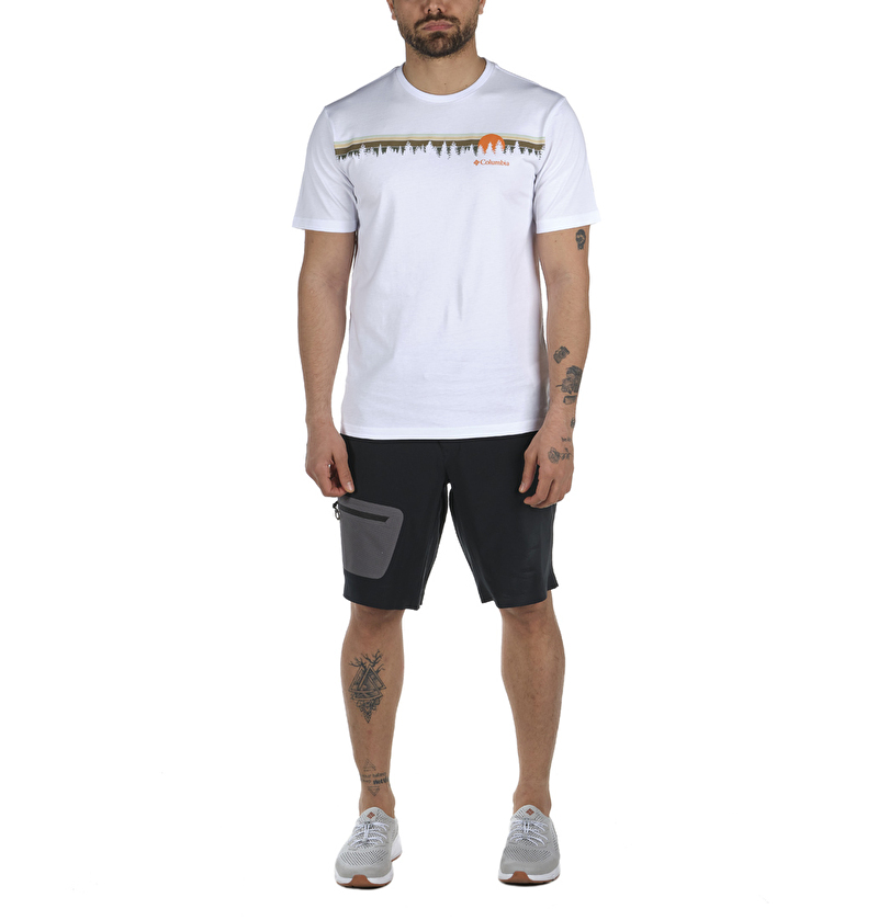 Solar Treeline Graphic Kısa Kollu Erkek T-shirt