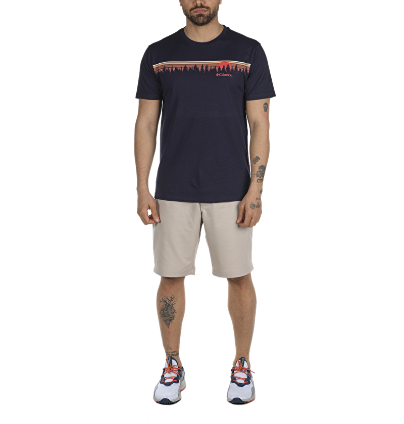 Solar Treeline Graphic Kısa Kollu Erkek T-shirt