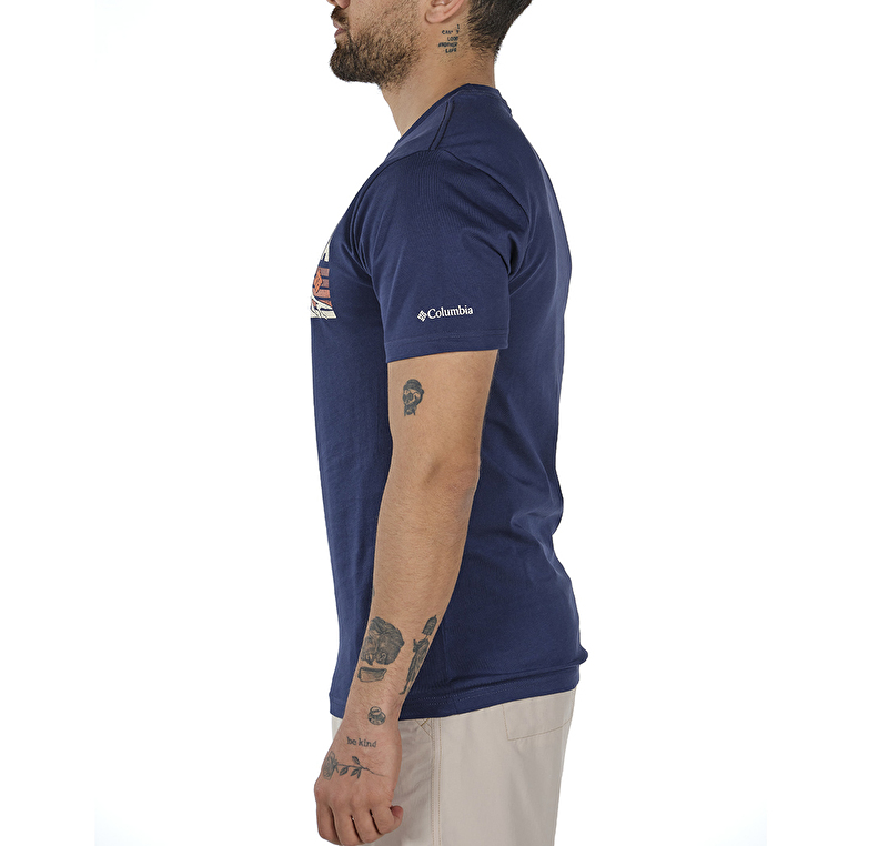 Elevated Outlook Graphic Kısa Kollu Erkek T-shirt