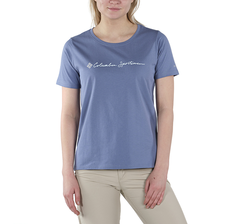 CSC Cursive Logo Graphic Kısa Kollu Kadın T-shirt