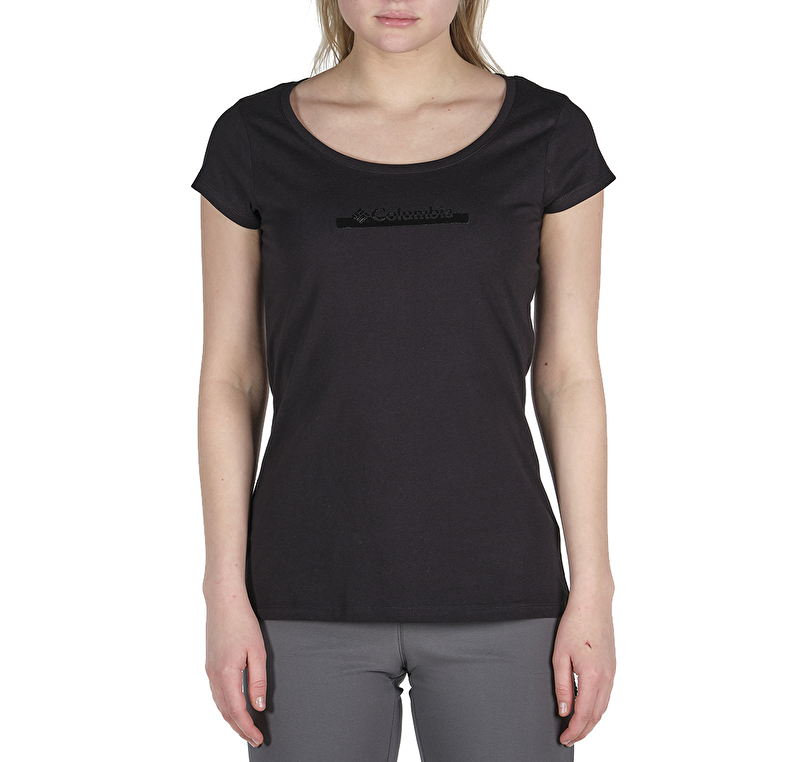 CSC W Bar Split Graphic Kısa Kollu Kadın T-shirt