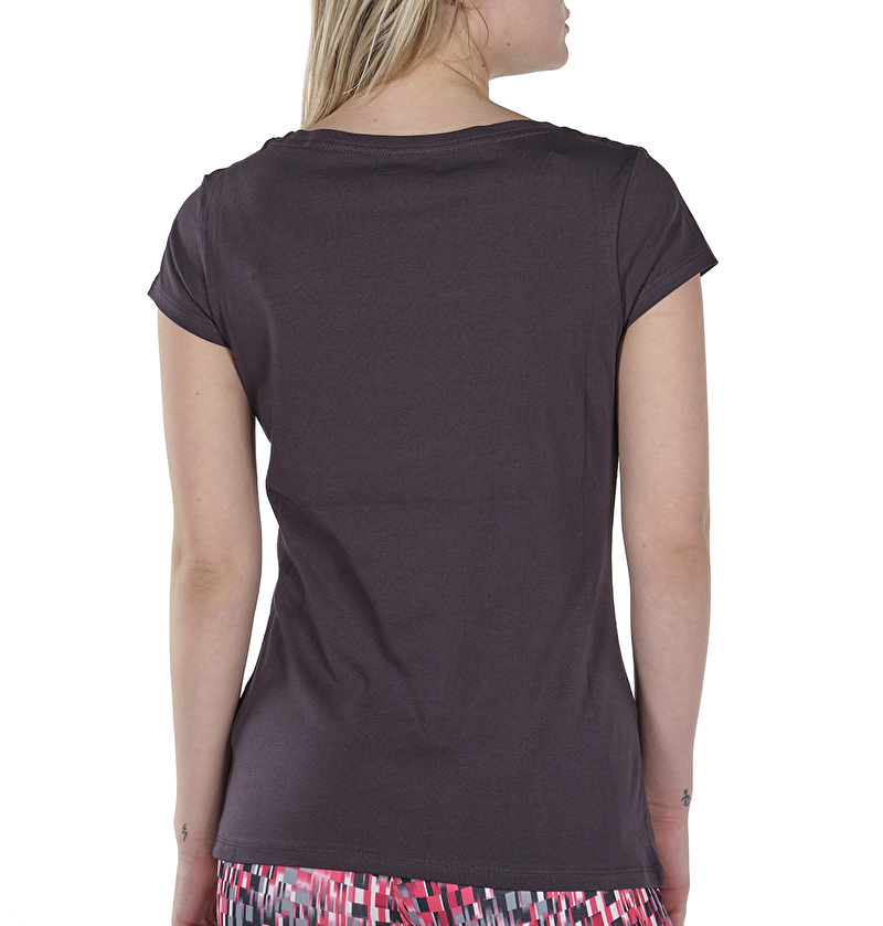 CSC W Bar Split Graphic Kısa Kollu Kadın T-shirt