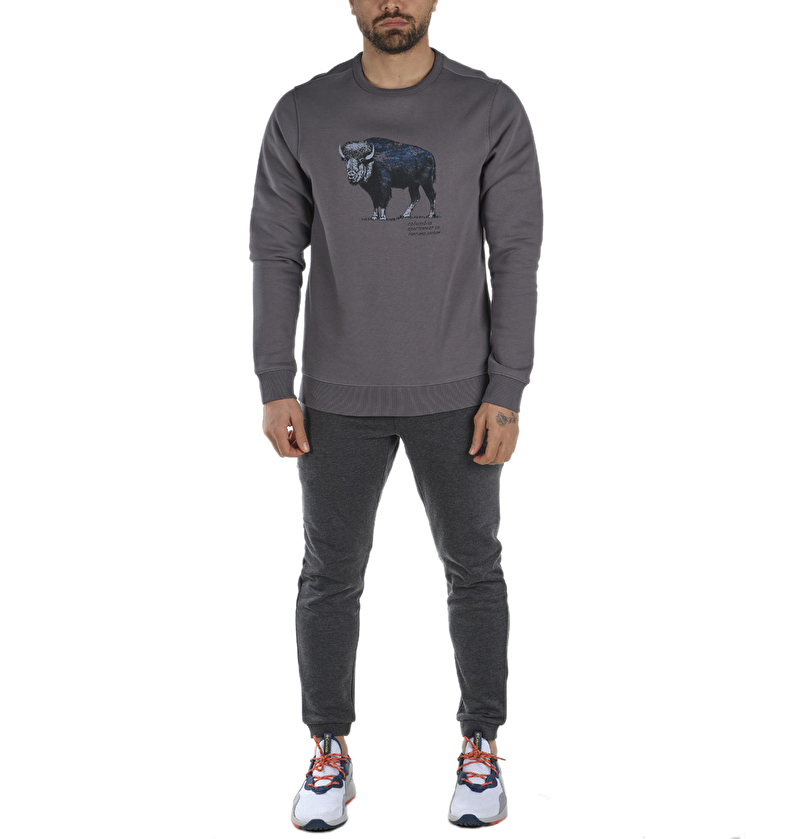 Check The Buffalo Bugasweat Crew II Erkek Sweatshirt
