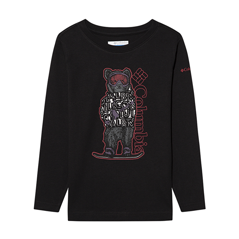 Y Grizzly Boarding Graphic Uzun Kollu Çocuk T-shirt