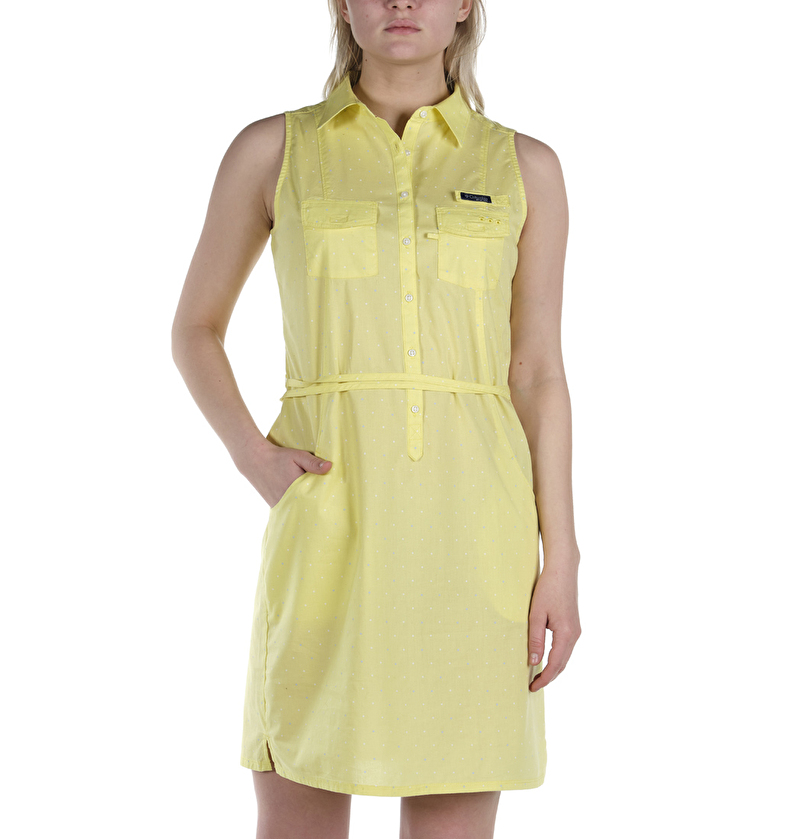 Super Bonehead™ II Sleeveless Kadın Elbise