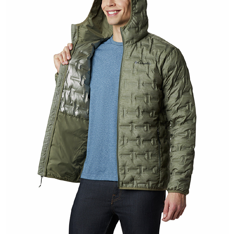 Delta Ridge™ Down Hooded Erkek Mont