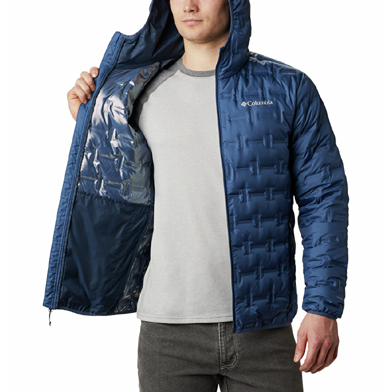 Delta Ridge™ Down Hooded Erkek Mont