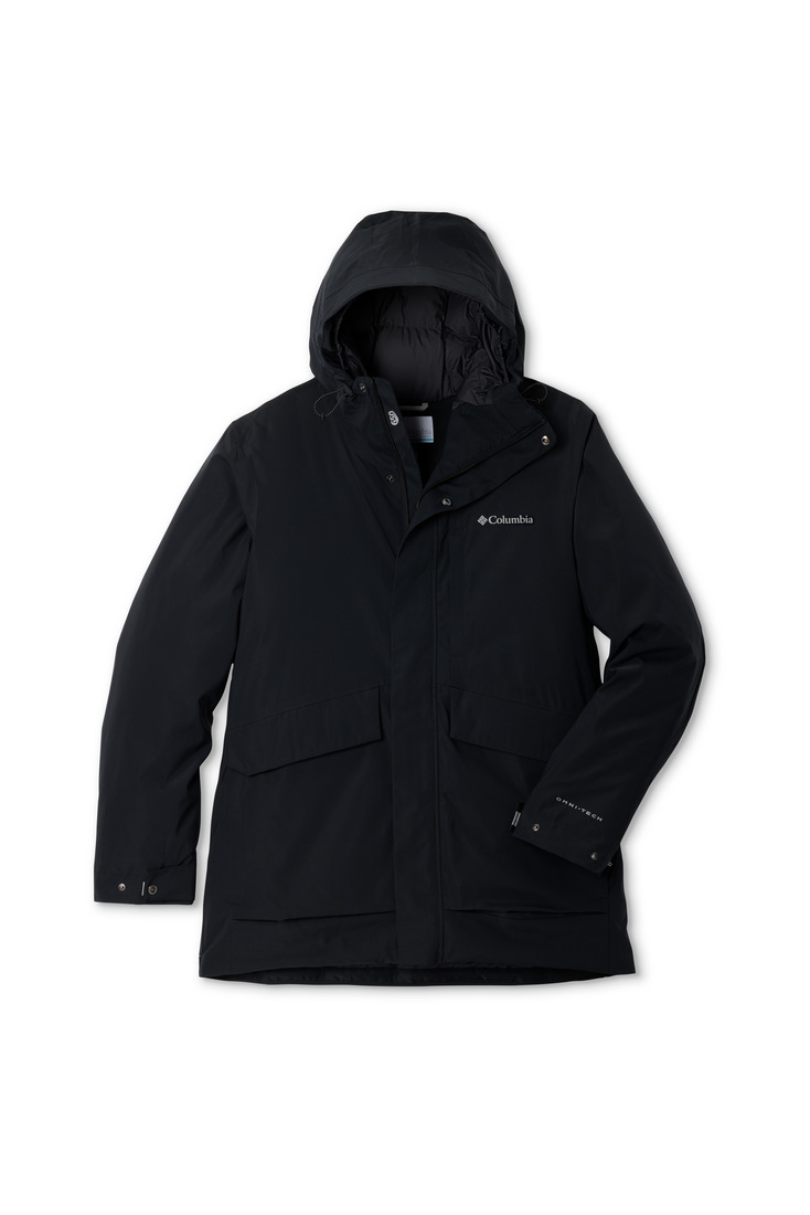 Columbia Siyah Street Heights Erkek Kaz Tüyü Parka 2134251010010S